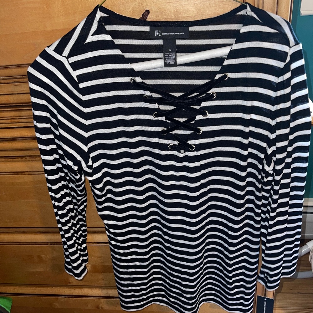 Lace up top